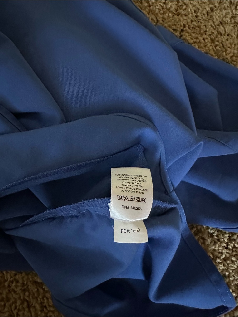 HTF Figs Denim Rafaela Top Large - Picture 8 of 9